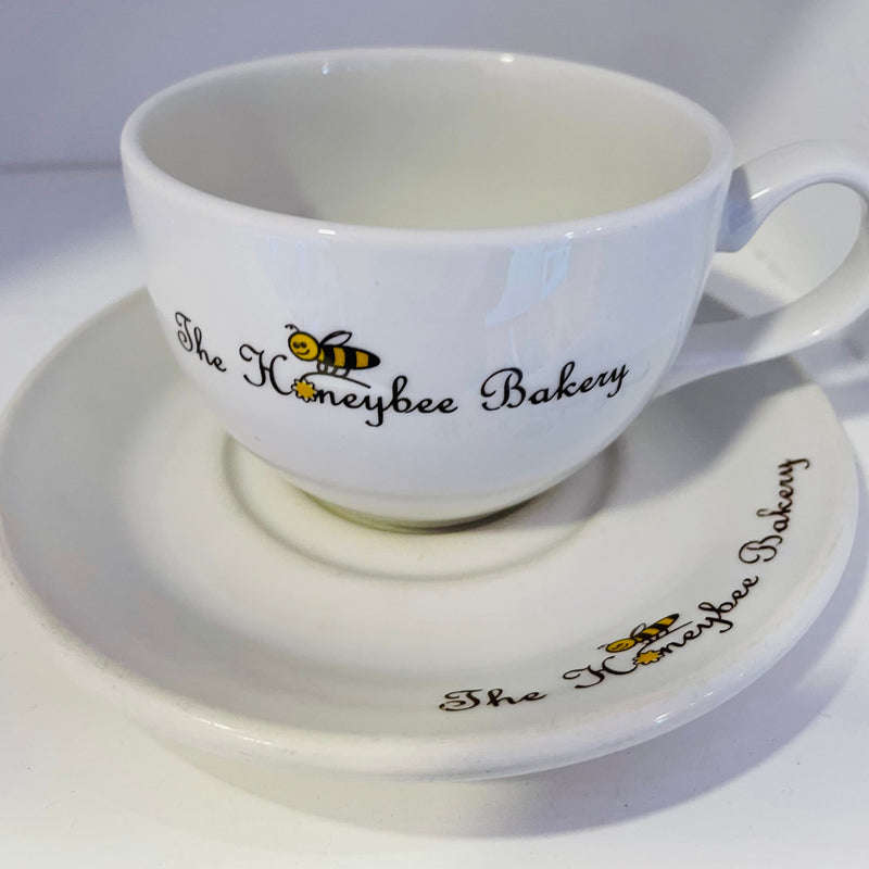 Honeybee Bakery Espresso Cup and Saucer