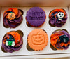Halloween cupcake box of 6