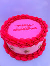 Merry Christmas Cake 7”