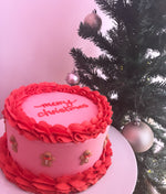 Merry Christmas Cake 7”