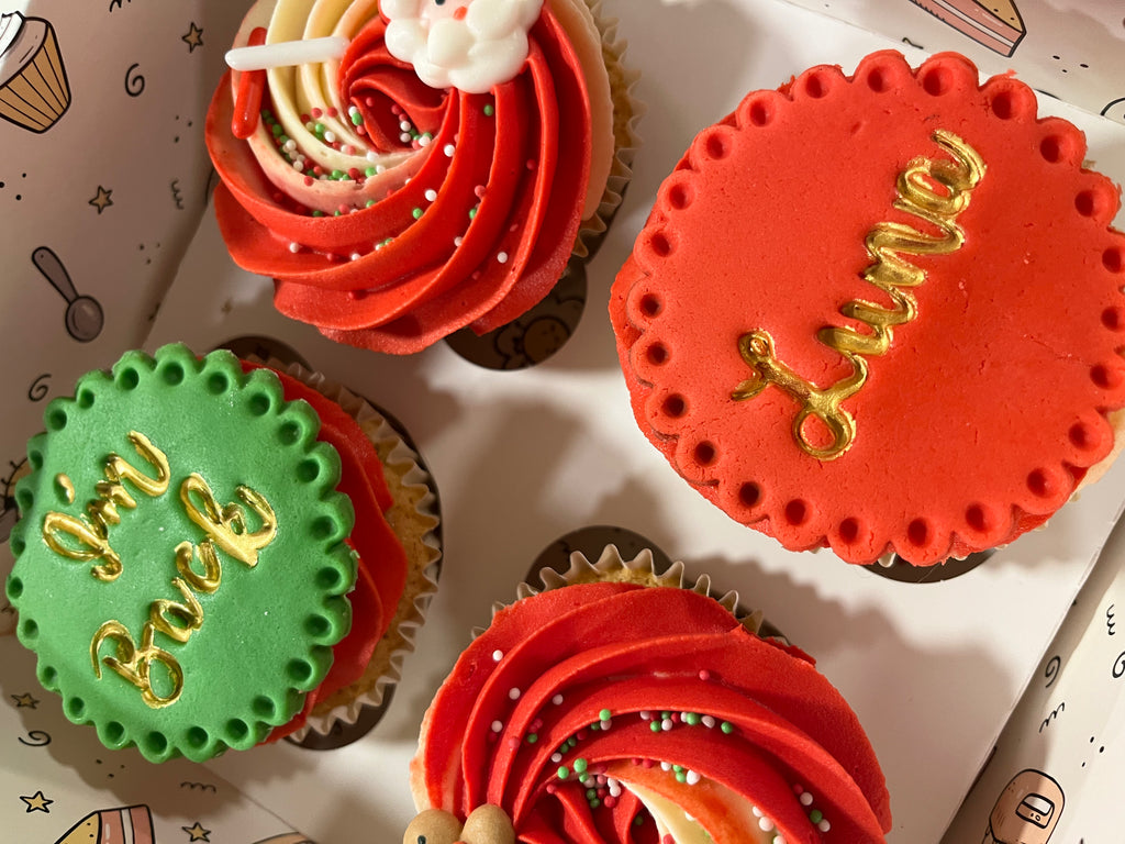 Elf on a shelf cupcake box