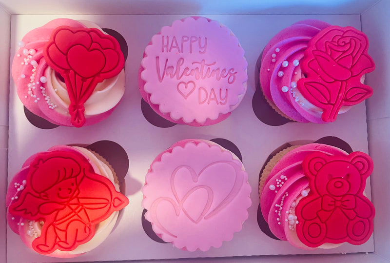 Valentine's Cupcake box 2
