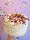 Whole 7" Red Velvet Cake