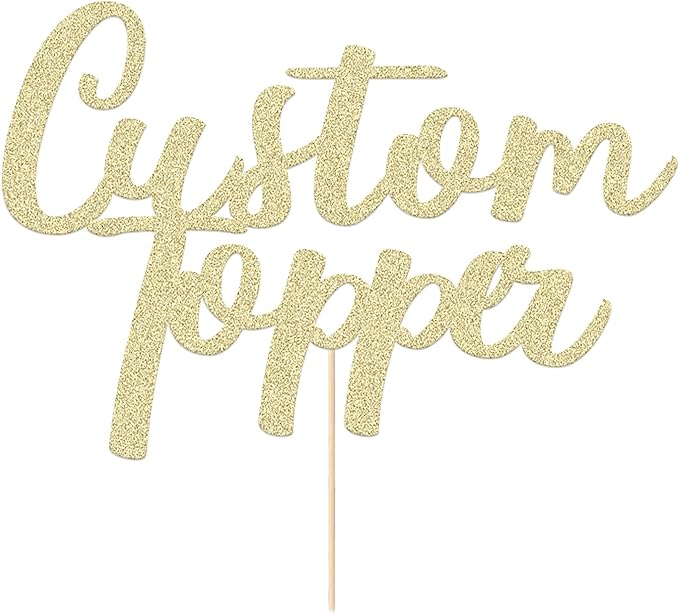 Custom Topper Insert Customised Cake Topper for Whole cake – thehoneybeebakery