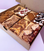 Honeybee Bakery mixed blondie & brownie box