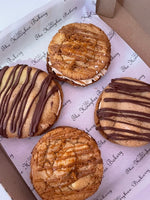 Mixed Biscoff & Nutella Cookie Sandwiches