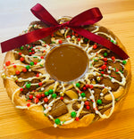 Biscoff Blondie Wreath