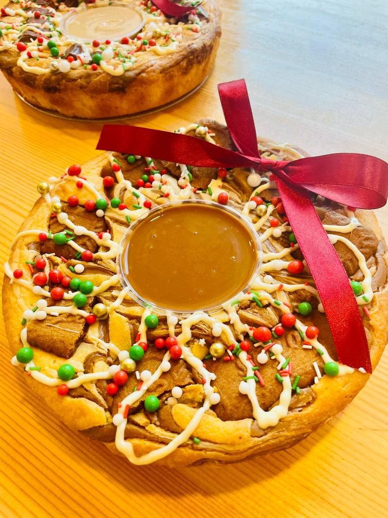 Biscoff Blondie Wreath
