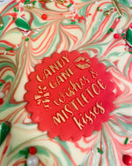 Peppermint Bark Chocolate Slab