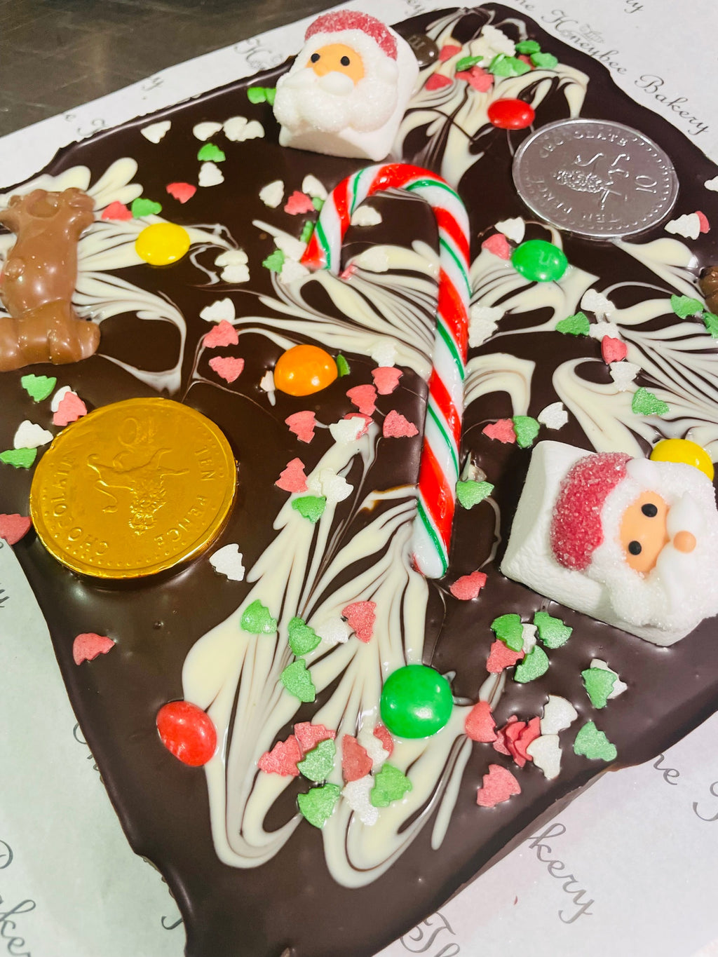 Chocolate Orange Chocolate Slab
