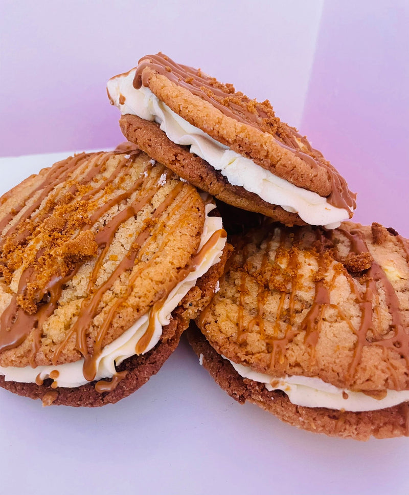 Biscoff Cookie Sandwiches