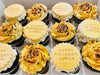 Gold Birthday Cupcake Box