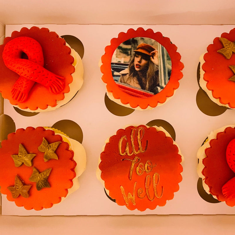 Red (Taylor's Version) cupcake box
