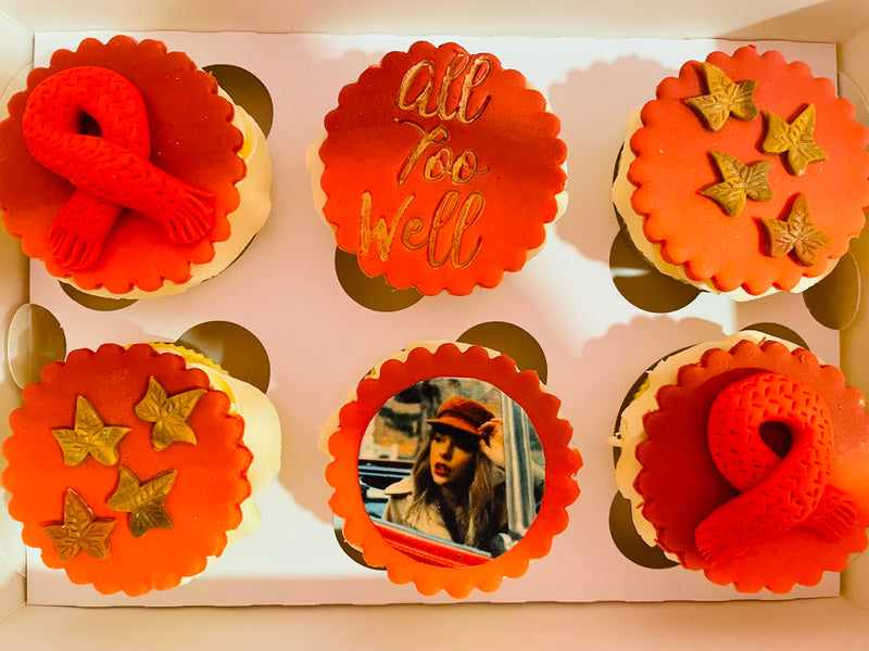 Red (Taylor's Version) cupcake box