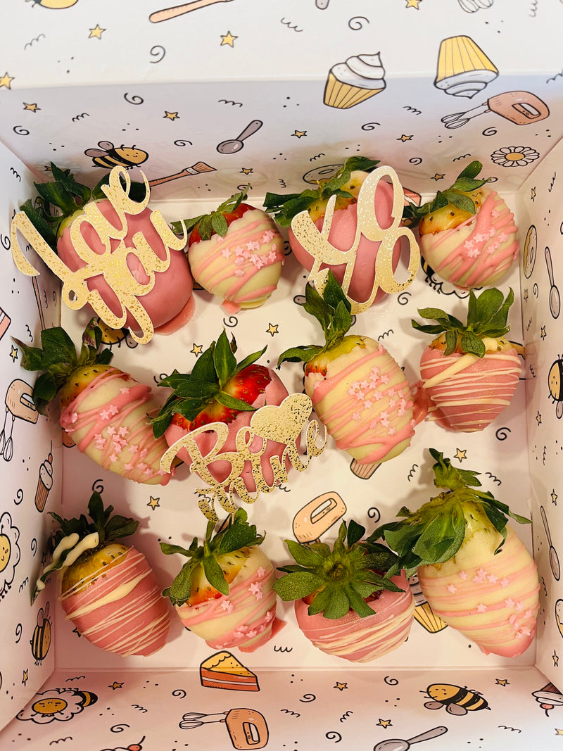 Valentine’s Chocolate Strawberry Box 🍓