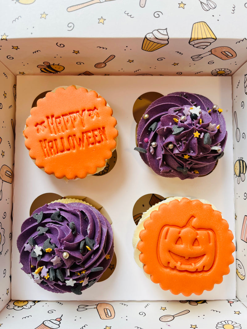 Halloween cupcake box