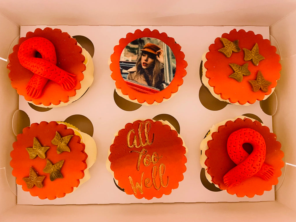 Red (Taylor's Version) cupcake box