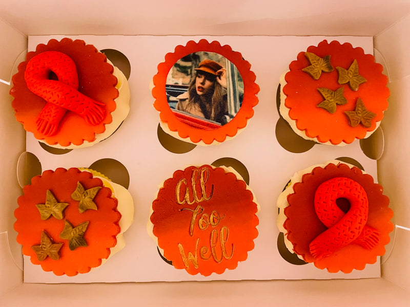 Red (Taylor's Version) cupcake box