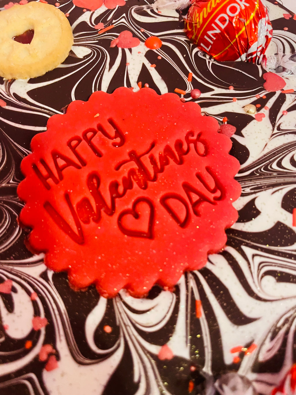 Valentine's chocolate slab
