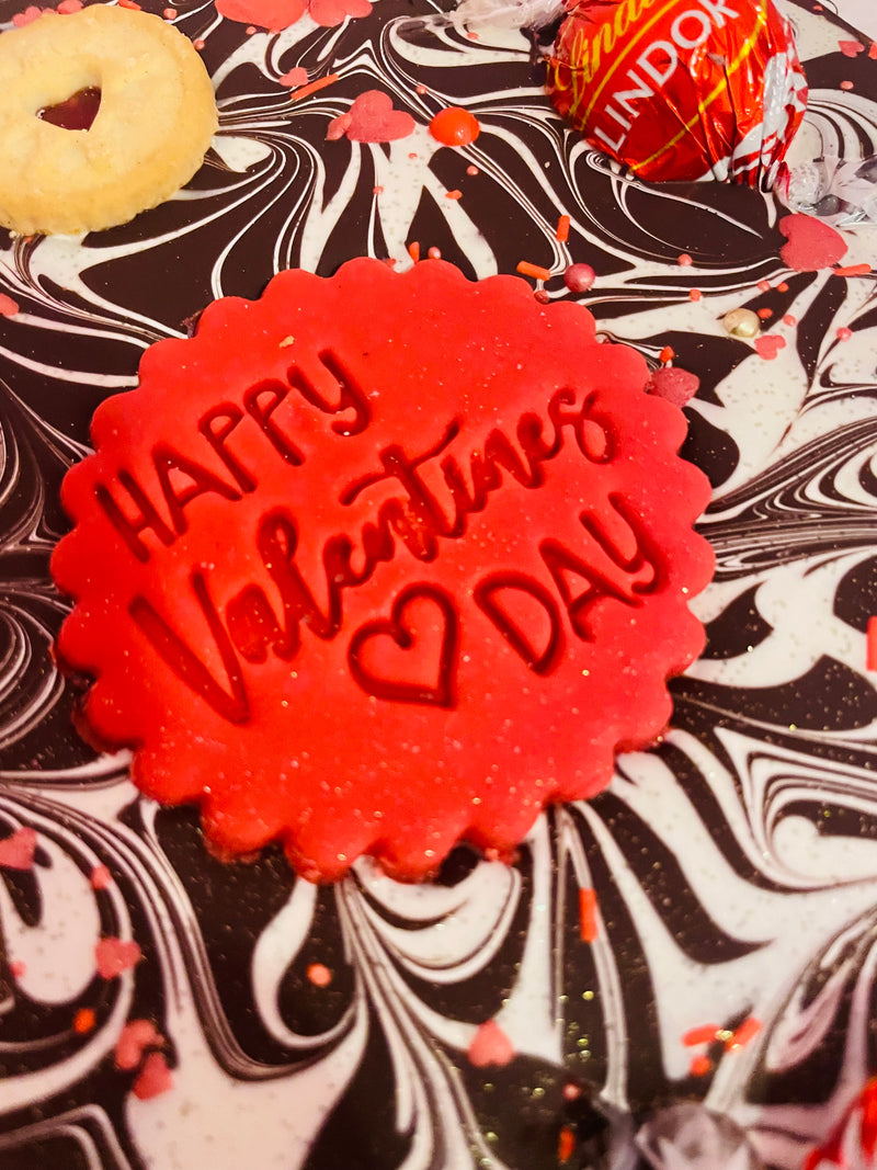 Valentine's chocolate slab