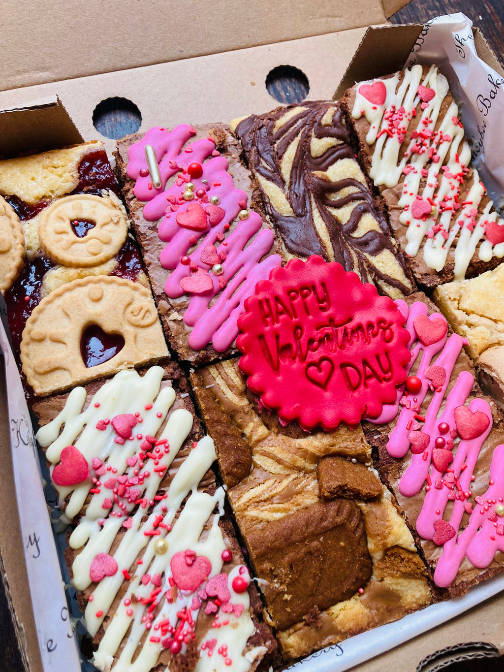 Valentine's Blondie & Brownie Box