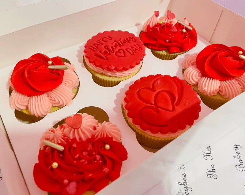 Valentine's Cupcake box